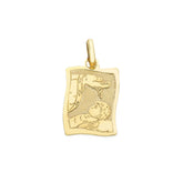 18 Karat - 750 Goldhänger Religiöser Anhänger - 002015